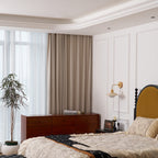 Modern Wood Flush Mount Ceiling Light for Living Room — Harbor Light Co.