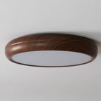 Modern Wood Flush Mount Ceiling Light for Living Room — Harbor Light Co.