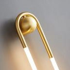 Modern Brass Wall Light for Living Room and Bedroom — Harbor Light Co.