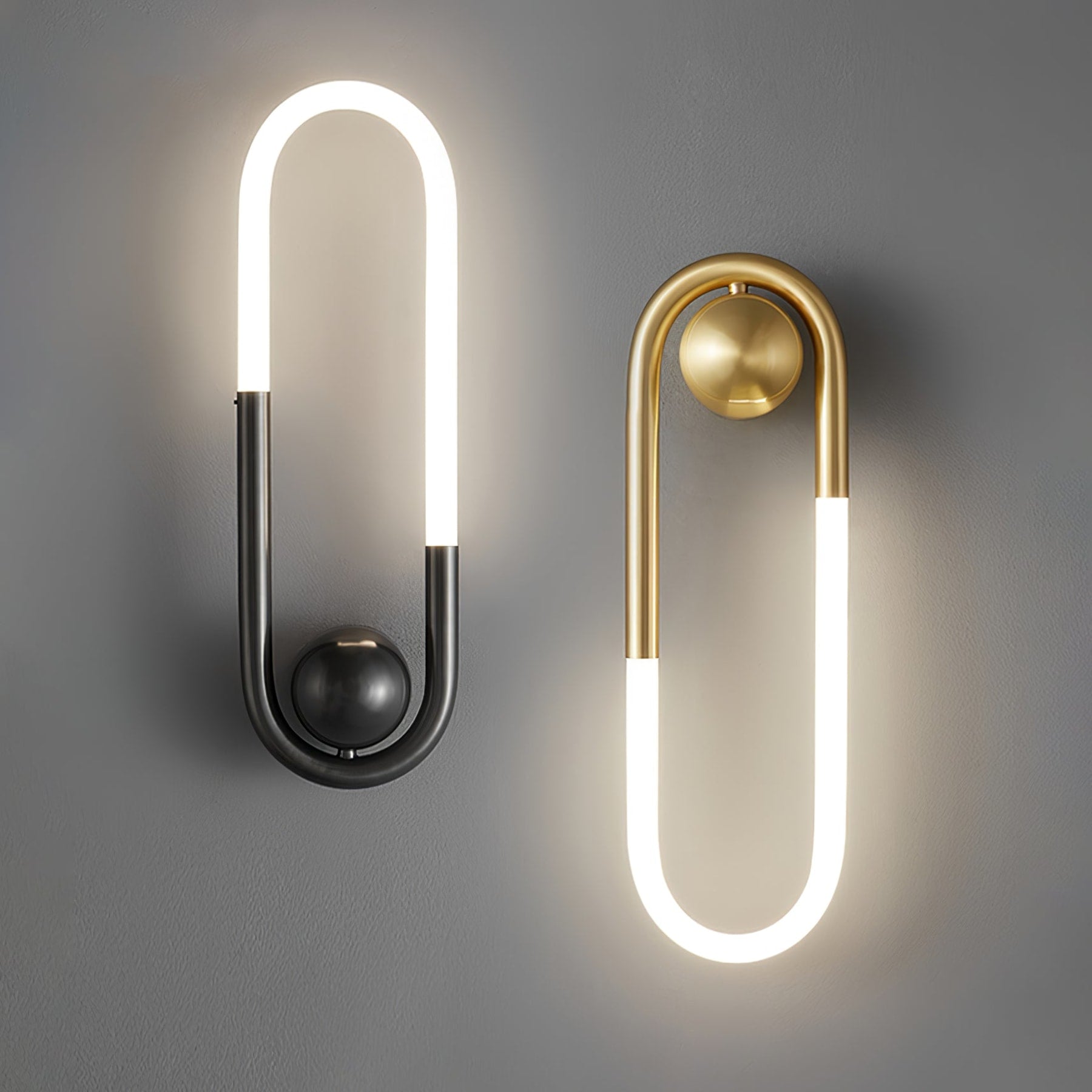 Modern Brass Wall Light for Living Room and Bedroom — Harbor Light Co.
