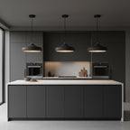 Modern Iron Pendant Light With Warm LED Glow for Dining Room — Harbor Light Co.
