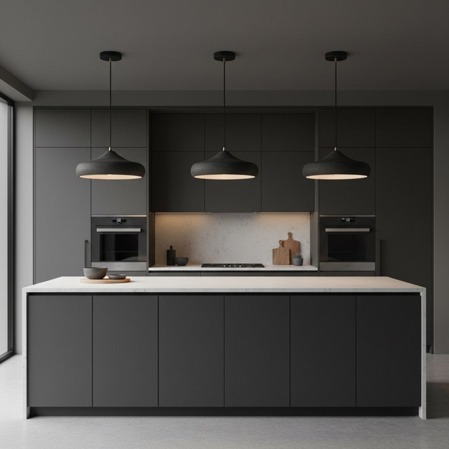 Modern Iron Pendant Light With Warm LED Glow for Dining Room — Harbor Light Co.