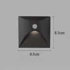 Modern Aluminum Wall Light With Motion Sensor for Hallways — Harbor Light Co.