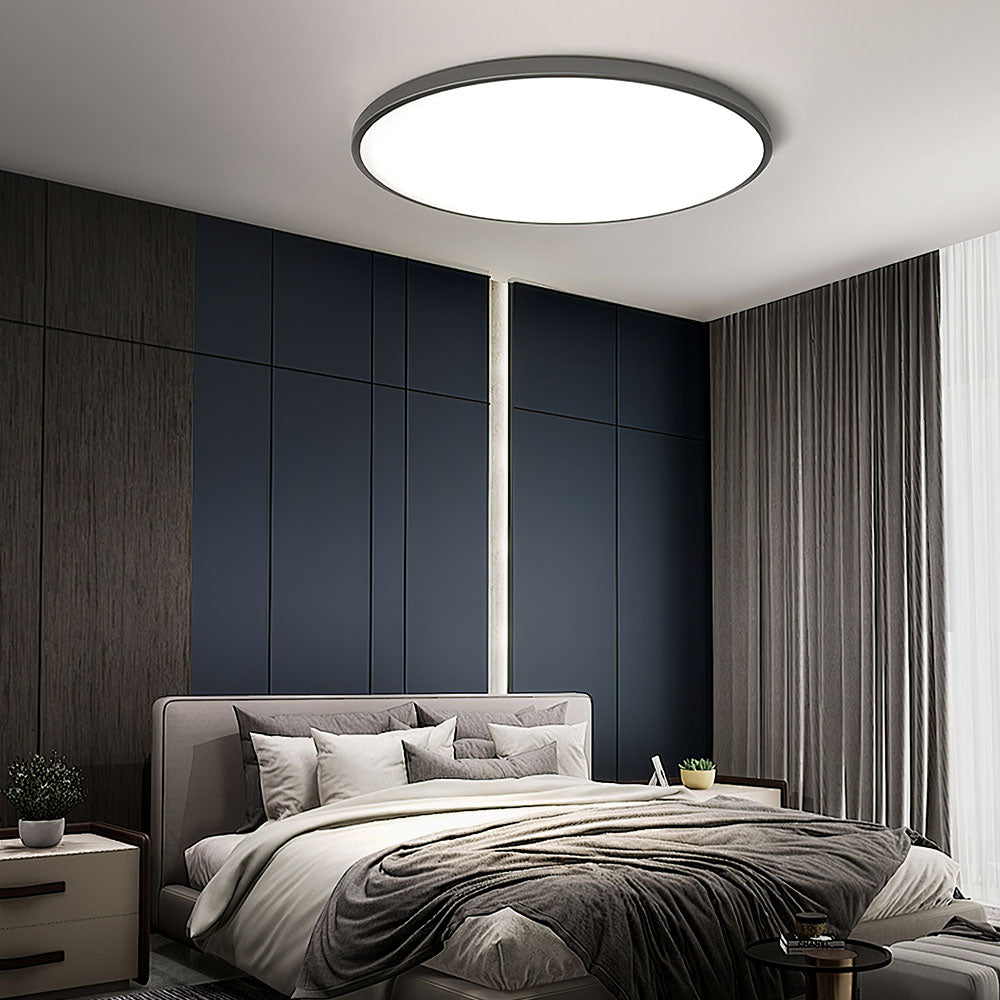 Ultra Slim Round Flush Mount Ceiling Light