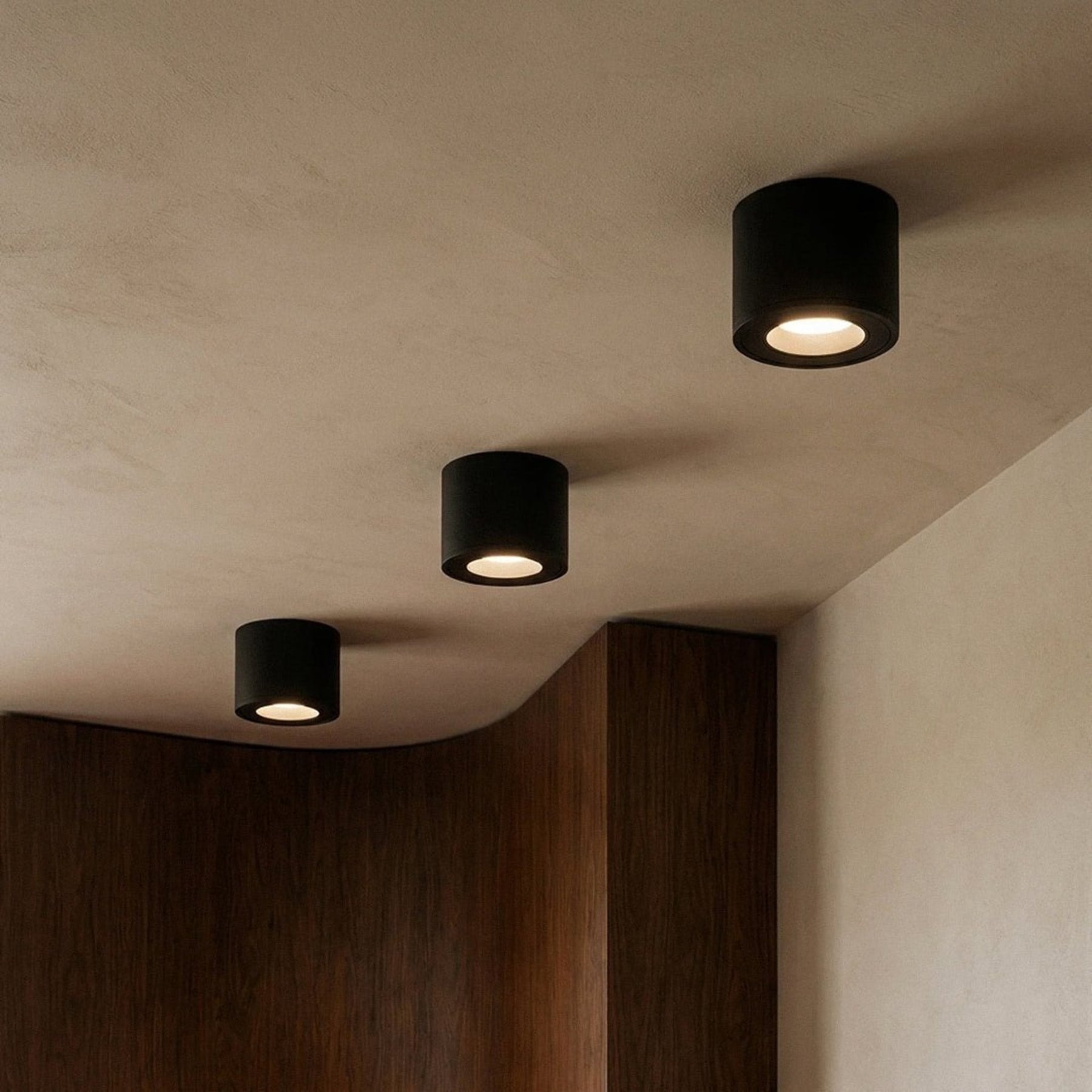Modern Aluminum Flush Mount Ceiling Light — Harbor Light Co.