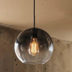 Modern Glass Pendant Light With Warm LED Glow — Harbor Light Co.