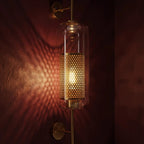 Modern Glass Wall Light With Warm LED Glow — Harbor Light Co.
