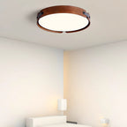 Scandinavian Wood Flush Mount Ceiling Light for Living Room — Harbor Light Co.