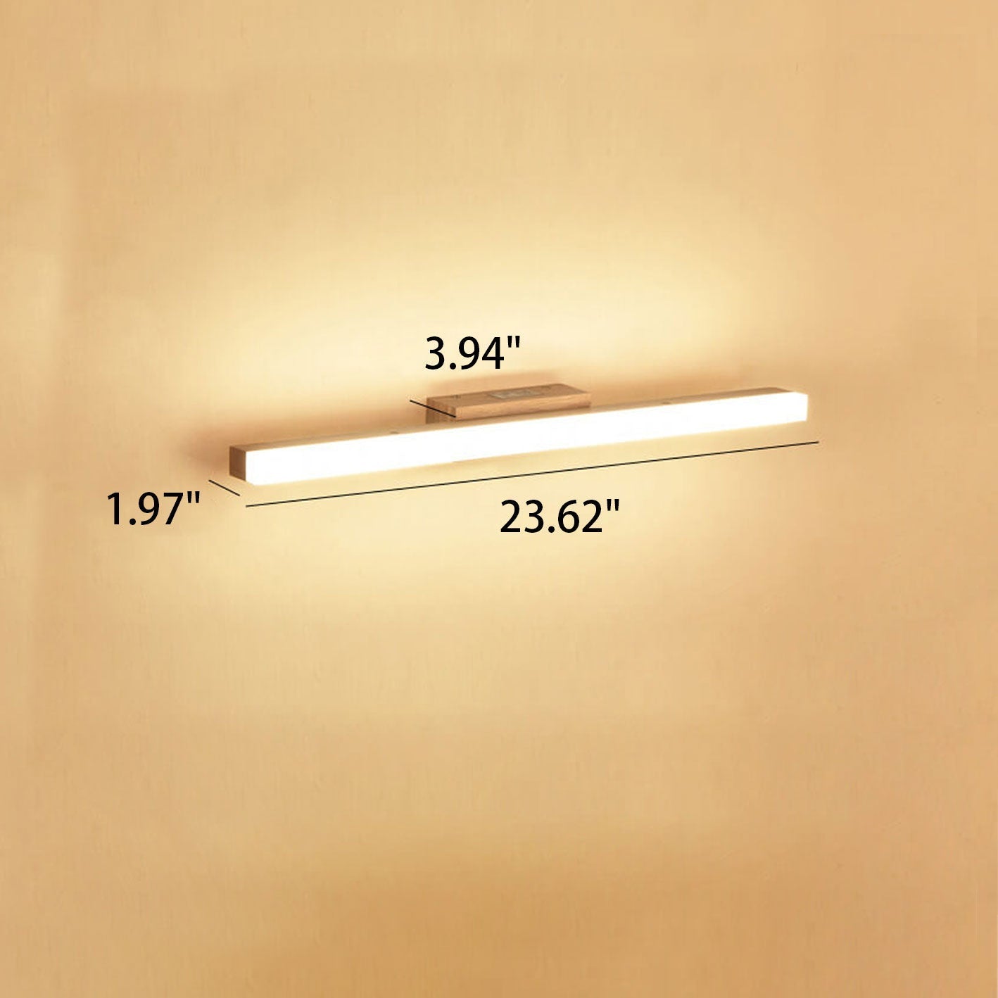Modern Wood Wall Sconce for Hallway and Living Room — Harbor Light Co.