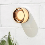 Modern Glass Wall Sconce for Living Room — Harbor Light Co.
