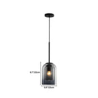 Modern Glass Pendant Light With Warm LED Glow — Harbor Light Co.