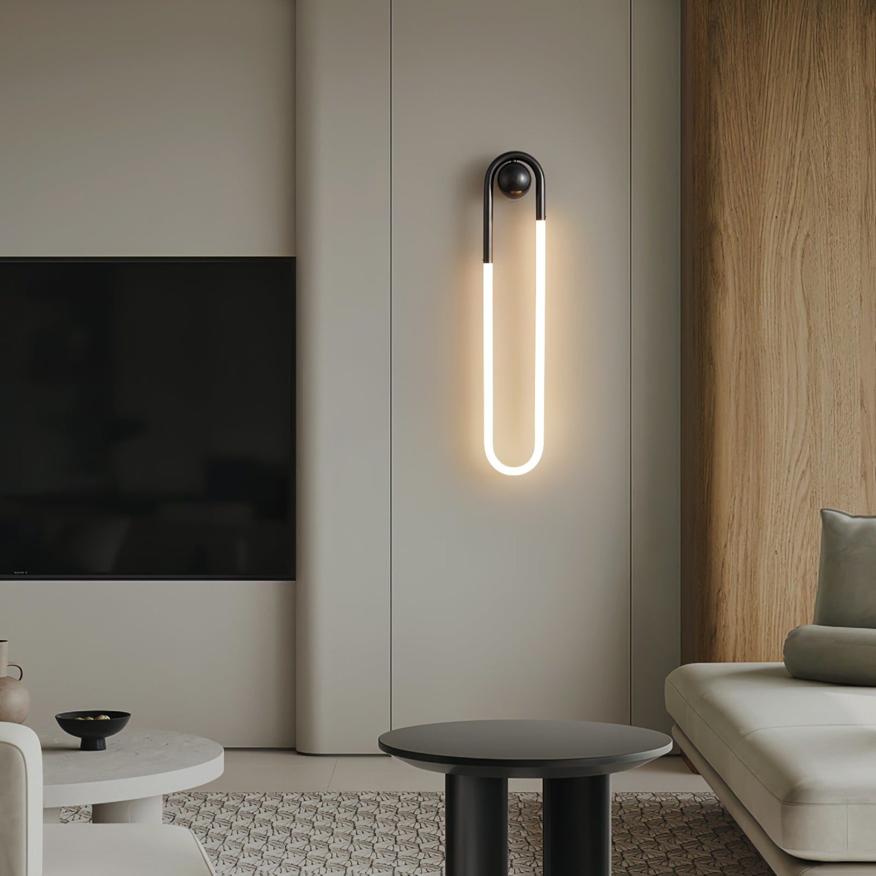 Modern Brass Wall Light for Living Room and Bedroom — Harbor Light Co.
