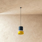 Modern Aluminum Two-Tone Pendant Light With Warm LED Glow — Harbor Light Co.