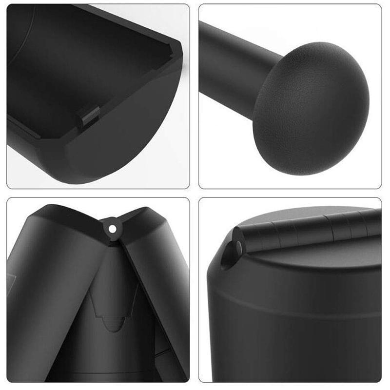 Portable Telescopic Seat Stick Mini Folding Stool Lightweight Collapsible Pocket Chair for Queues Hiking Concerts and Camping