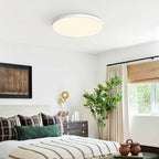 Modern Round Flush Mount LED Ceiling Light with Slim Profile