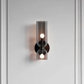 Modern Glass Wall Sconce for Living Room and Bedroom in Gray — Harbor Light Co.