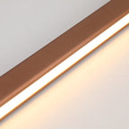 Modern Linear Pendant Light Bar with Integrated LED Light