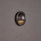 Modern Copper Wall Light With Tri-Color Glow — Harbor Light Co.