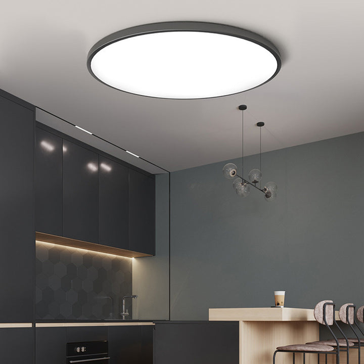 Ultra Slim Round Flush Mount Ceiling Light