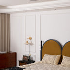 Modern Wood Flush Mount Ceiling Light for Living Room — Harbor Light Co.