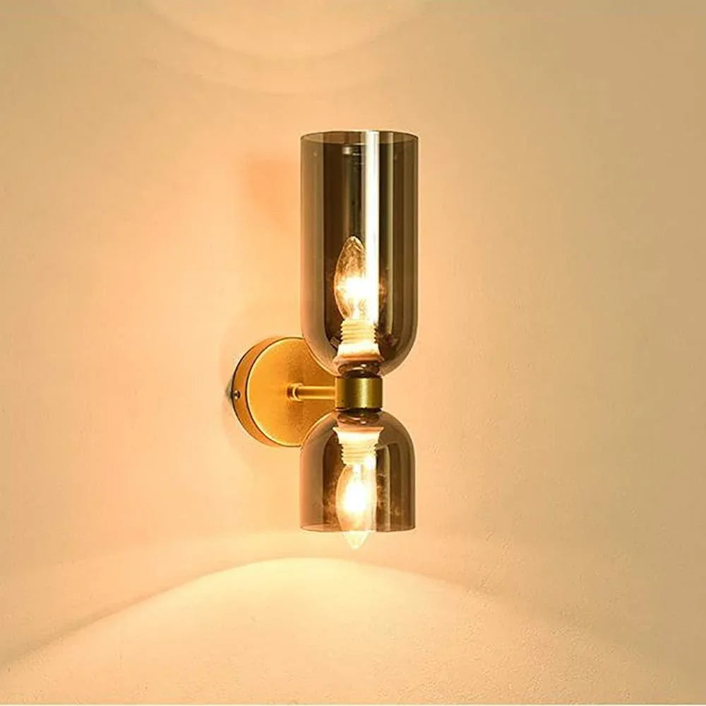 Modern Glass Wall Sconce for Living Room and Bedroom — Harbor Light Co.