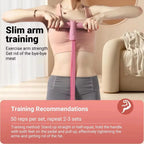 Pedal Resistance Band with Four Tubes Foot Pedal Pull Rope Home Workout Equipment with Foam Handles for Abs Arms Legs Yoga and Pilates