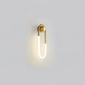 Modern Brass Wall Light for Living Room and Bedroom in Brass & Warm Light — Harbor Light Co.