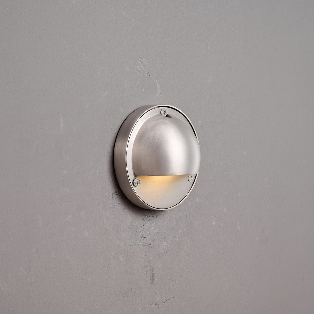 Modern Copper Wall Light With Tri-Color Glow — Harbor Light Co.
