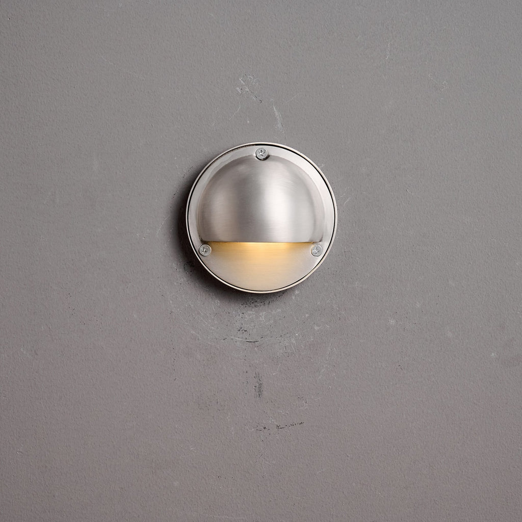 Modern Copper Wall Light With Tri-Color Glow — Harbor Light Co.