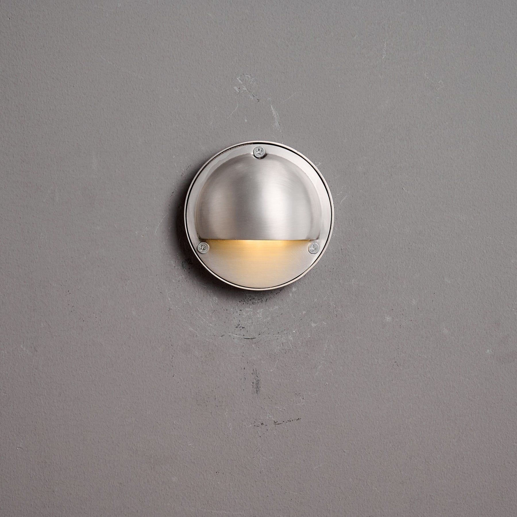Modern Copper Wall Light With Tri-Color Glow — Harbor Light Co.