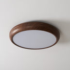 Modern Wood Flush Mount Ceiling Light for Living Room — Harbor Light Co.