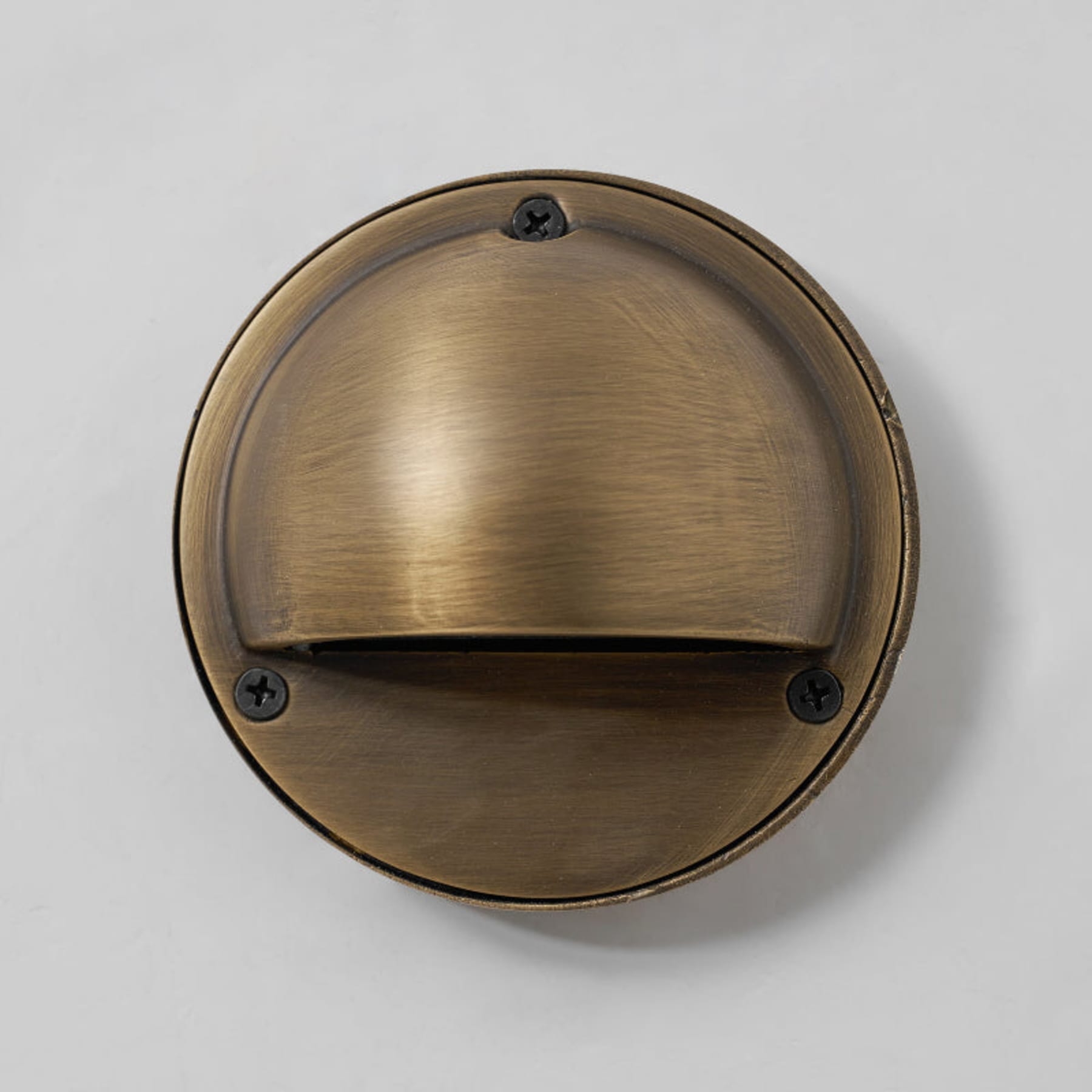 Modern Copper Wall Light With Tri-Color Glow in Ø3.9" x W2" x H3.9" (Ø10 x W5 x H10 cm) — Harbor Light Co.