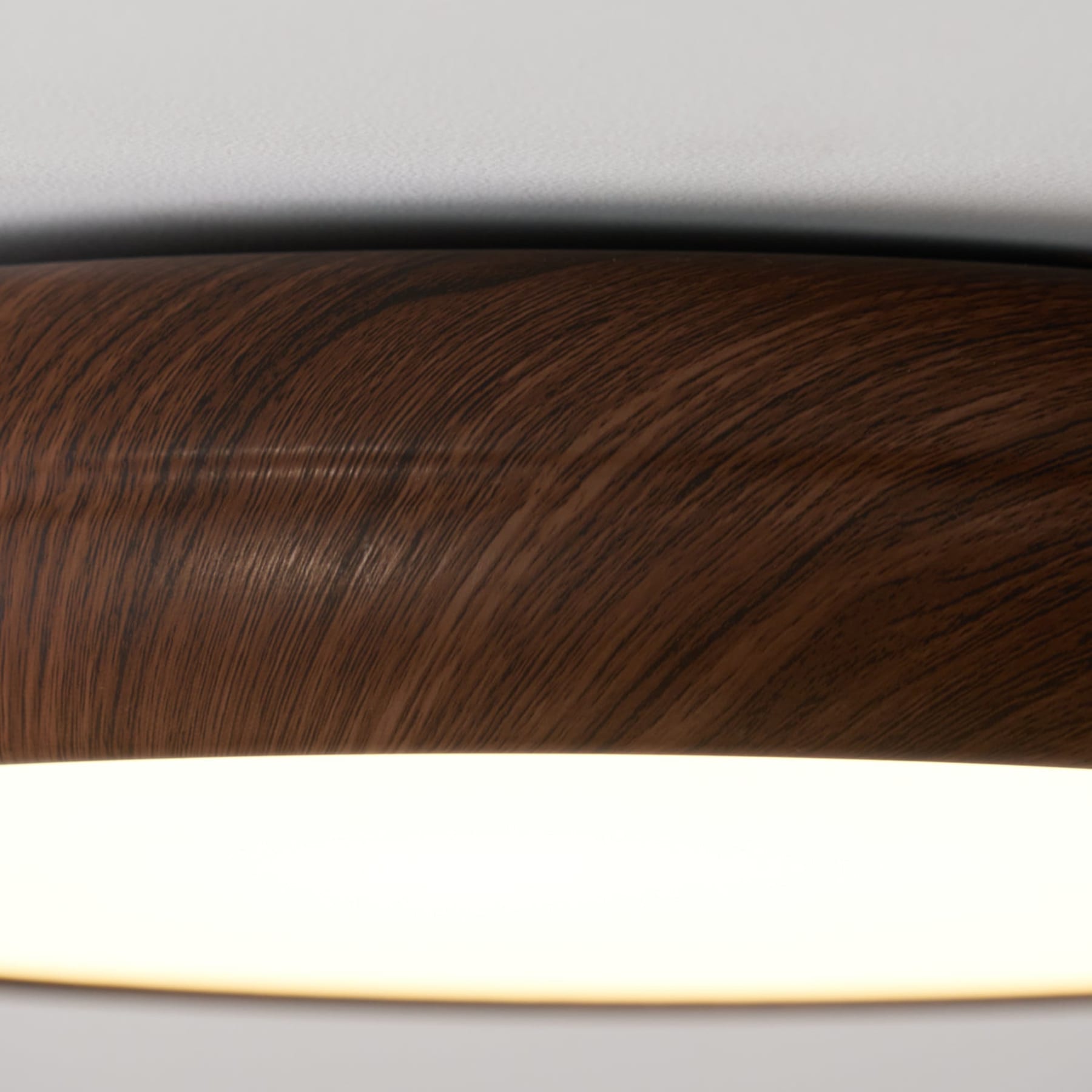 Modern Wood Flush Mount Ceiling Light for Living Room — Harbor Light Co.