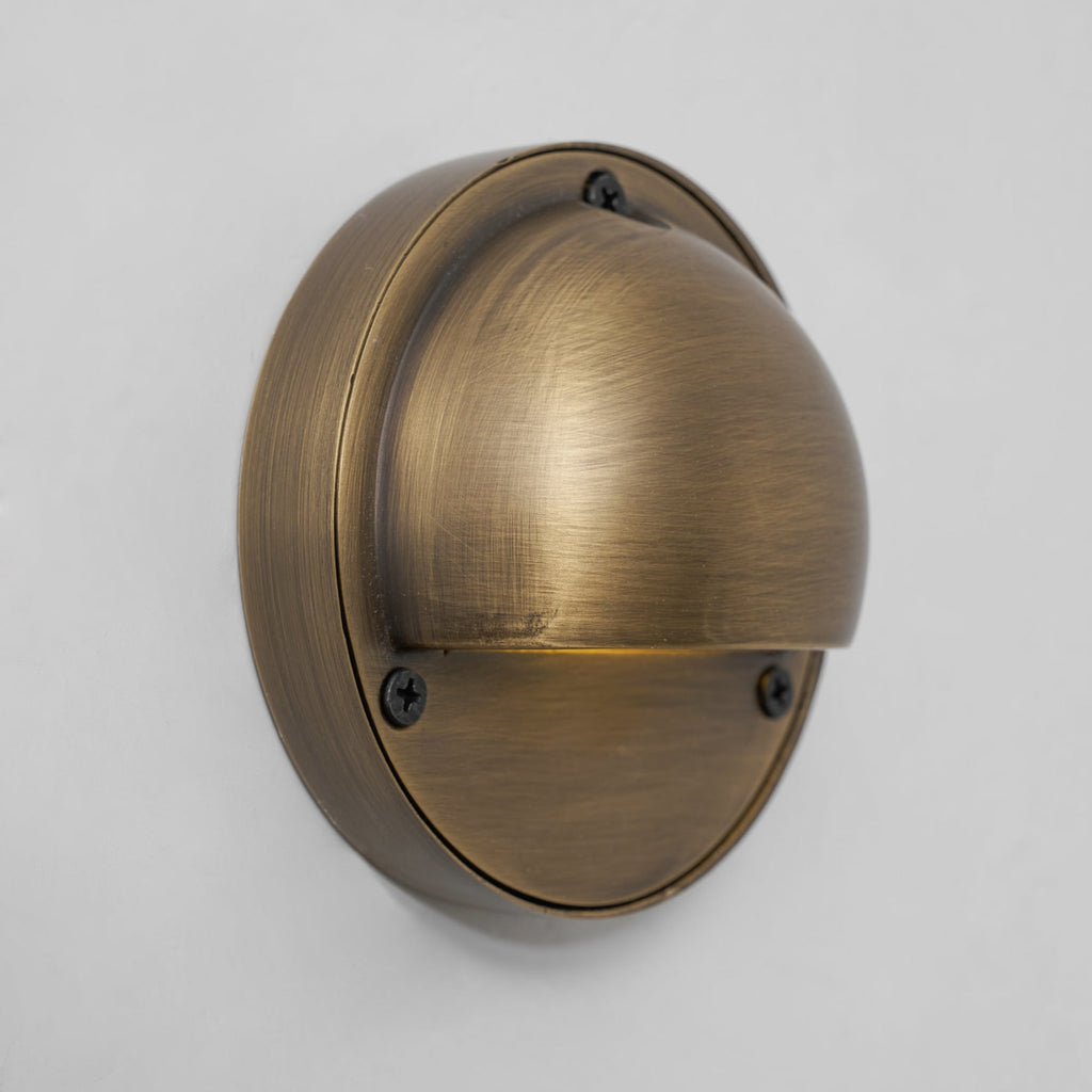 Modern Copper Wall Light With Tri-Color Glow — Harbor Light Co.