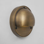 Modern Copper Wall Light With Tri-Color Glow — Harbor Light Co.