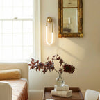 Modern Brass Wall Light for Living Room and Bedroom — Harbor Light Co.