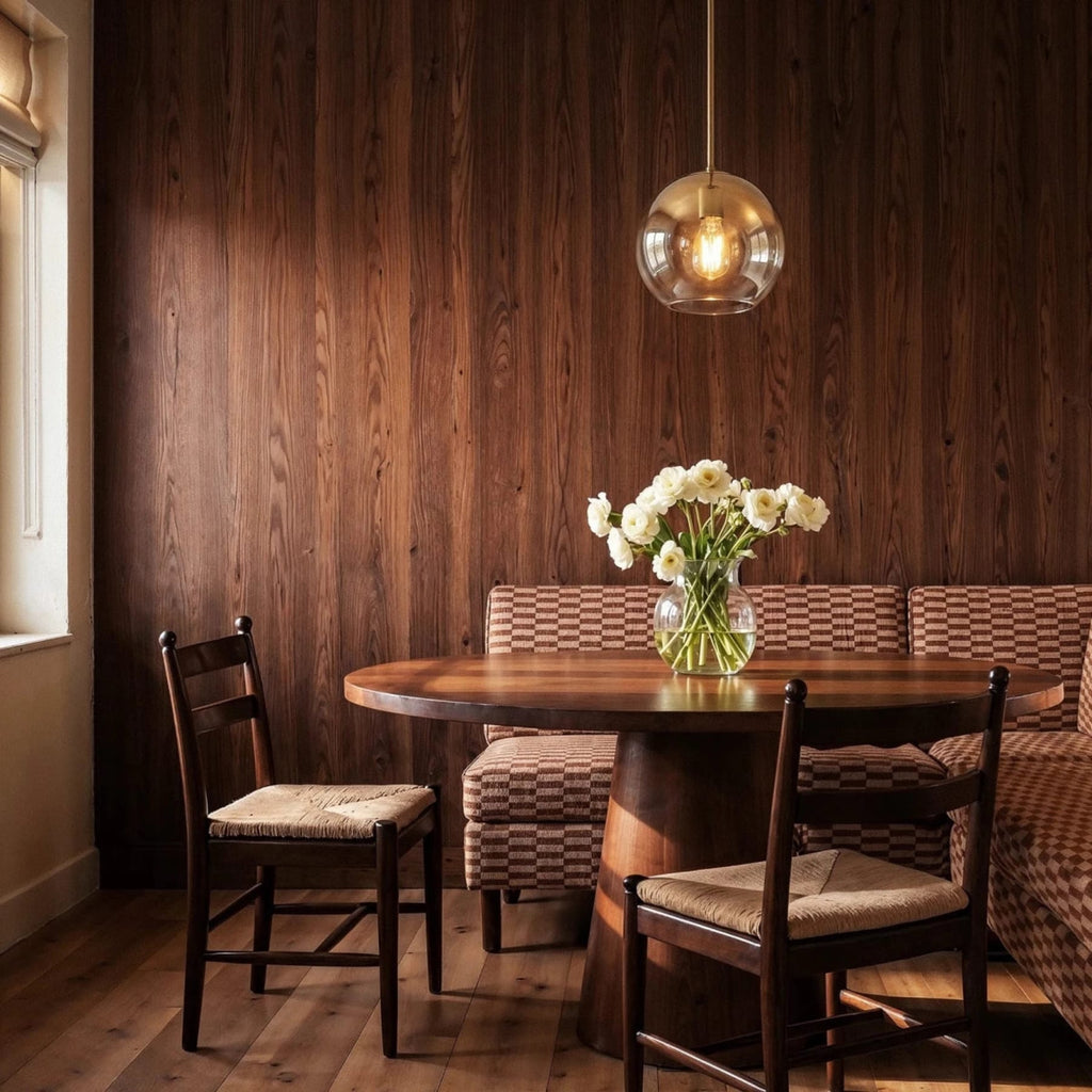 Modern Glass Pendant Light With Warm LED Glow — Harbor Light Co.