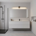 Modern Linear Metal Wall Light With Warm LED Glow — Harbor Light Co.