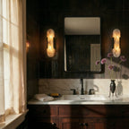Modern Brass Wall Light With Warm LED Glow — Harbor Light Co.