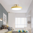 Modern Circular Semi Flush Mount LED Ceiling Light