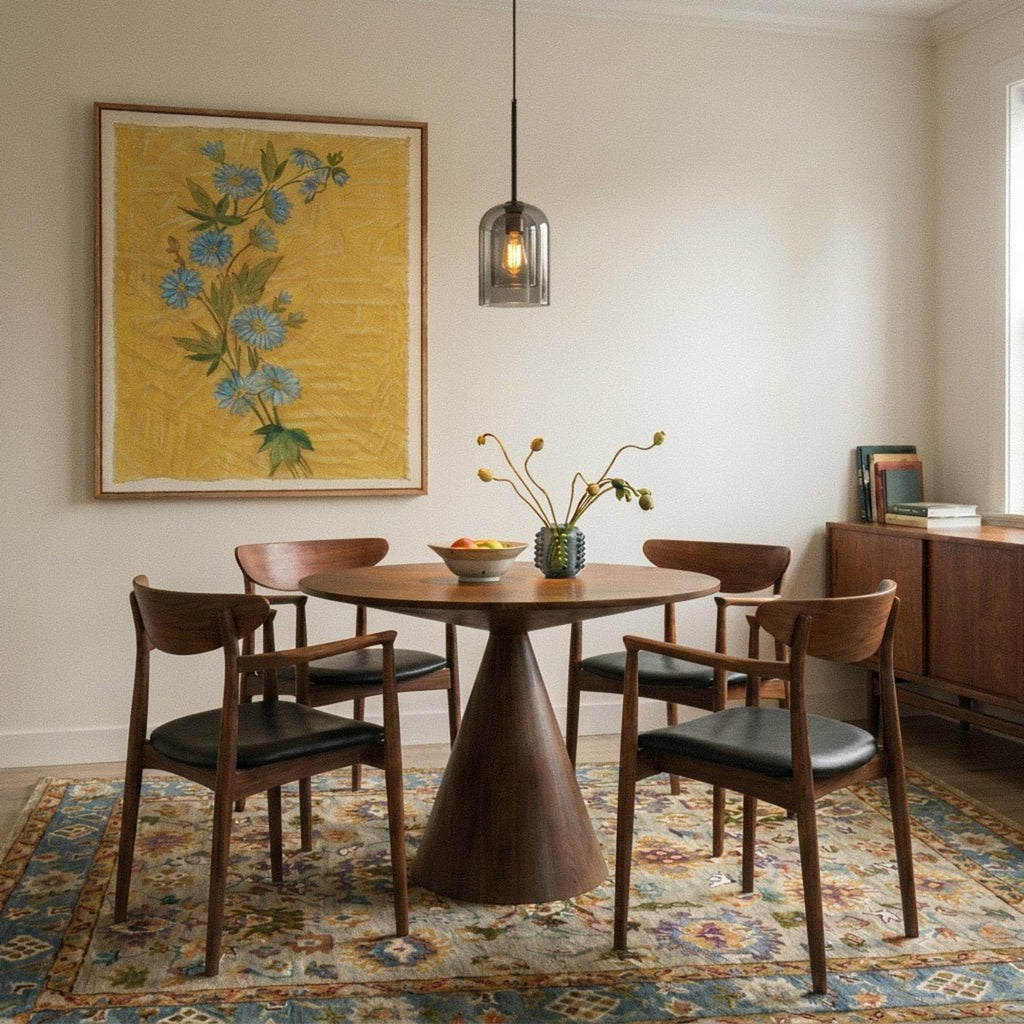 Modern Glass Pendant Light With Warm LED Glow — Harbor Light Co.