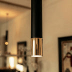 Minimalist Metal Pendant Light With Warm LED Glow — Harbor Light Co.