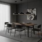 Modern Iron Pendant Light With Warm LED Glow for Dining Room — Harbor Light Co.