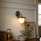 Modern Brass Wall Light for Living Room and Bedroom — Harbor Light Co.
