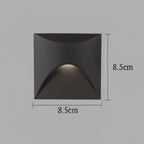 Modern Aluminum Wall Light With Motion Sensor for Hallways — Harbor Light Co.