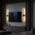 Vertical Bar Wall Sconce LED Light for Living Room | Warm White