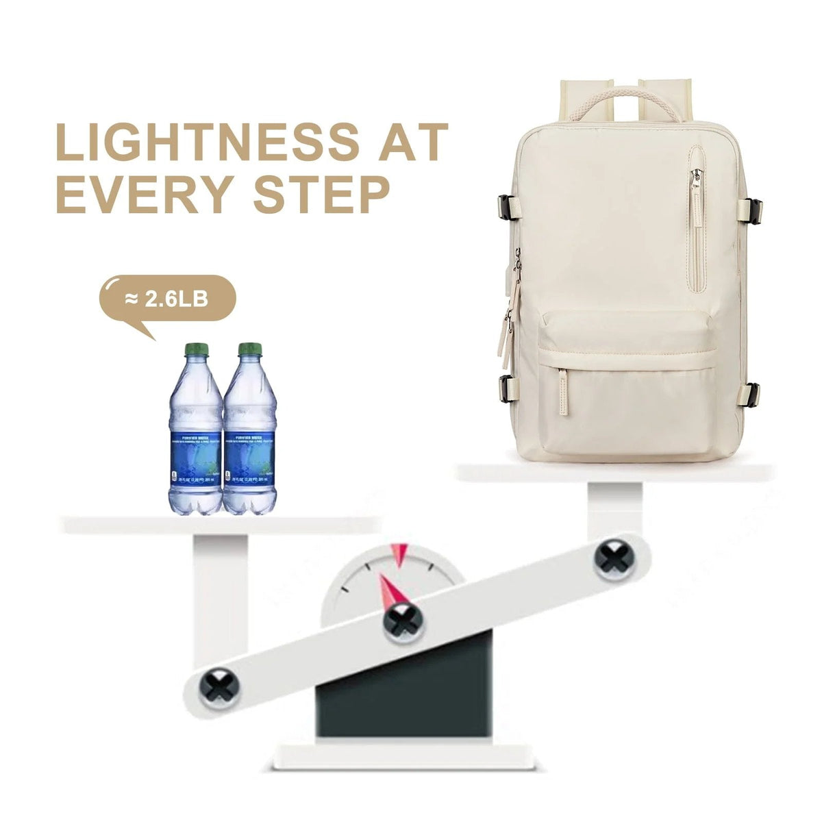 Large Travel Backpack for Women Waterproof Carry On Hiking Backpack with USB Charging Port Shoe Compartment and Wet Dry Pocket