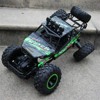 Remote Control Monster Truck Off-Road RC Rock Crawler Car with Rubber Tires Rechargeable Battery and Remote for Kids and Adults All Terrain Toy Truck
