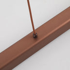 Modern Linear Pendant Light Bar with Integrated LED Light