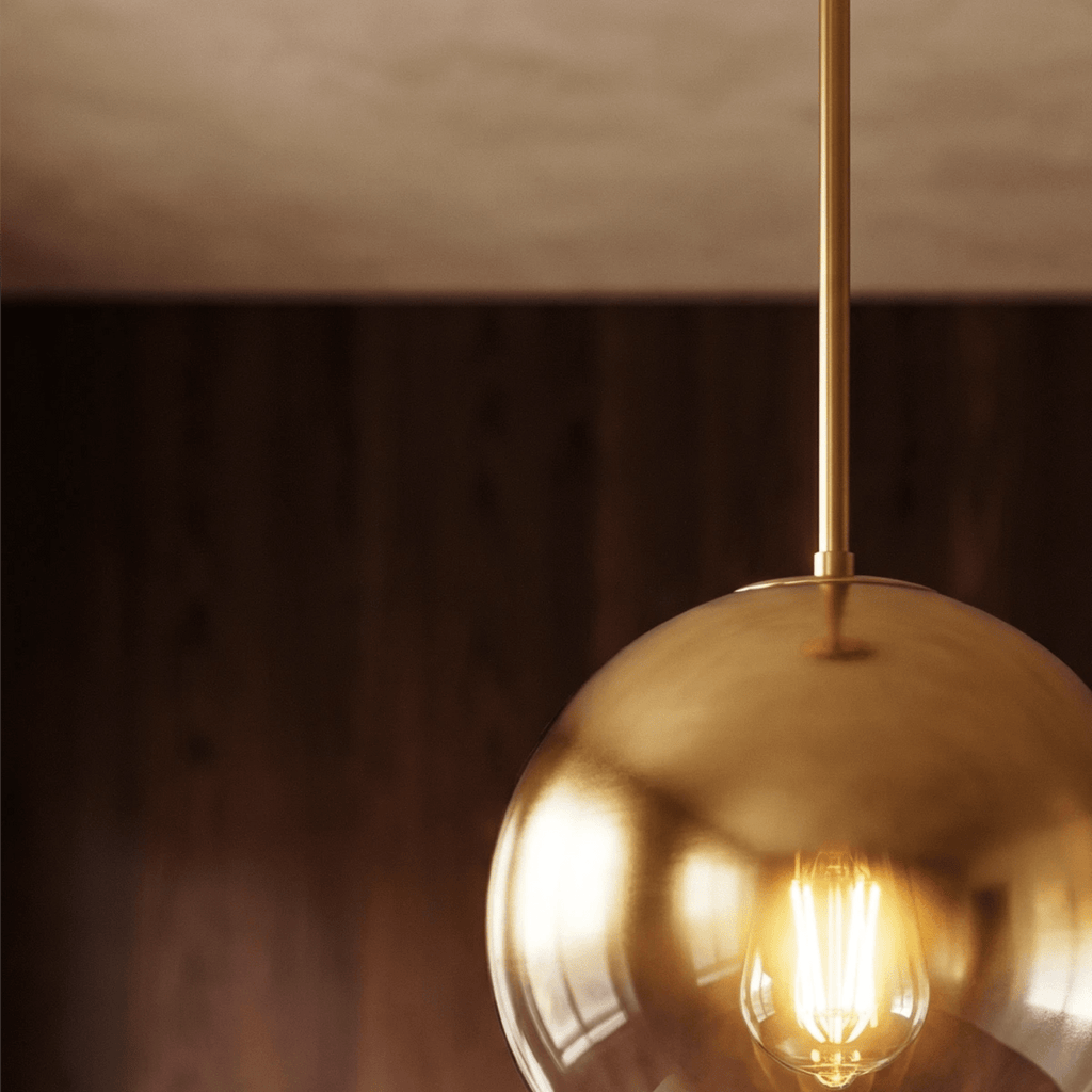 Modern Glass Pendant Light With Warm LED Glow — Harbor Light Co.